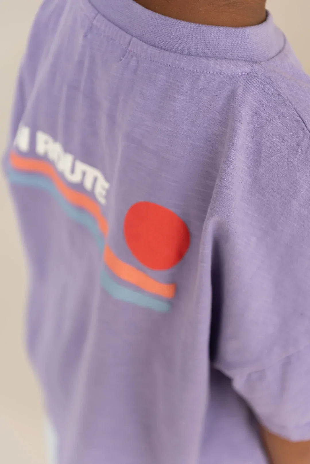 Ben Oversized T-shirt Lavender Purple - Jenest