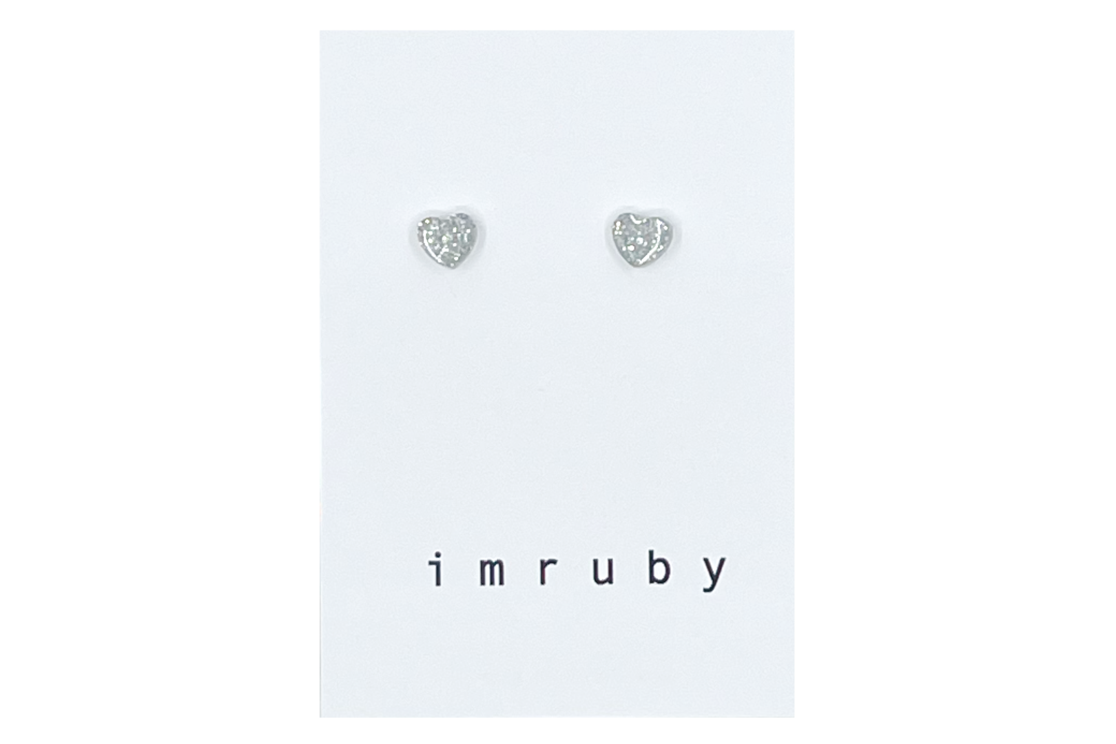 Heart Stud Earrings Bibi