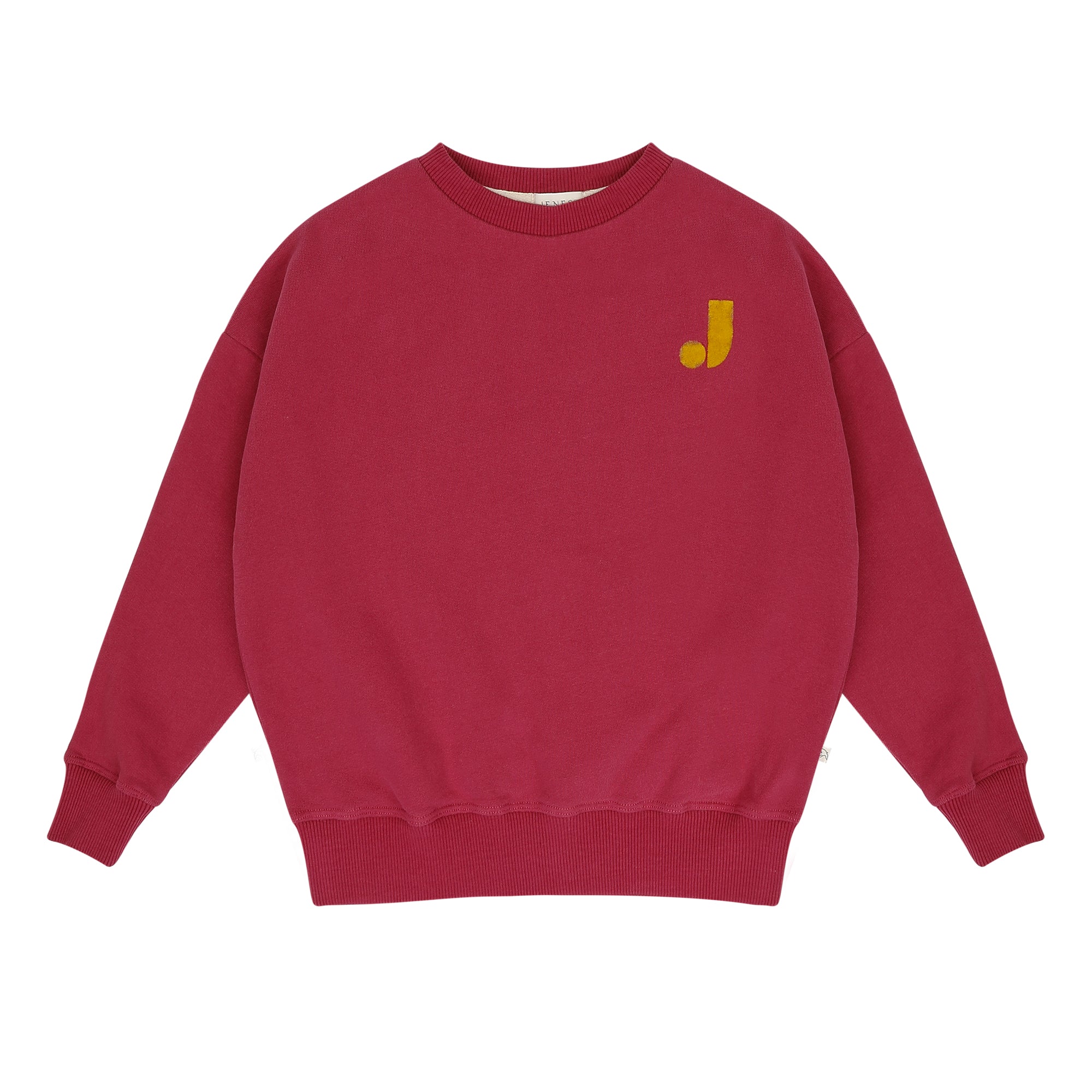 Bird J Sweater Cherry Bordeaux