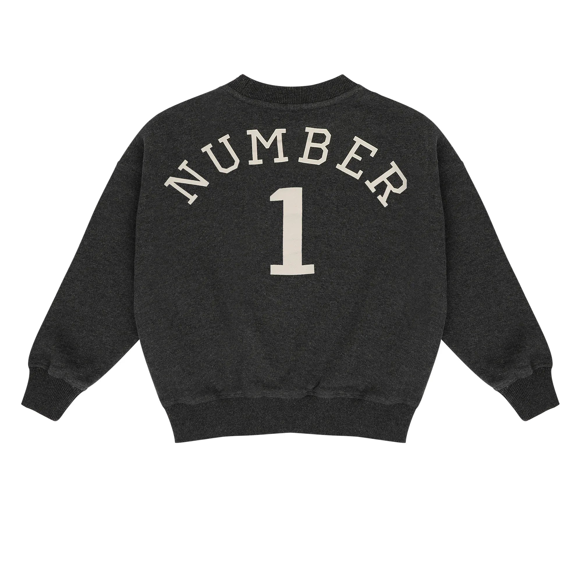 Bird Nr1 Sweater Dark Grey Melange - Jenest