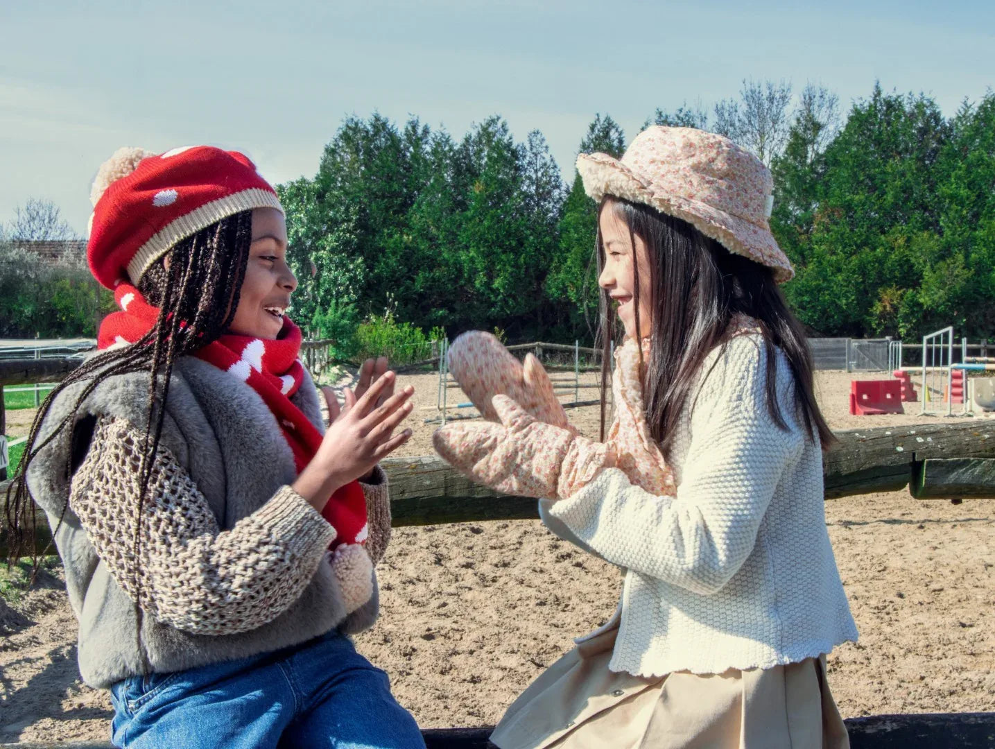 Toadstool Knitted Beret - Rockahula