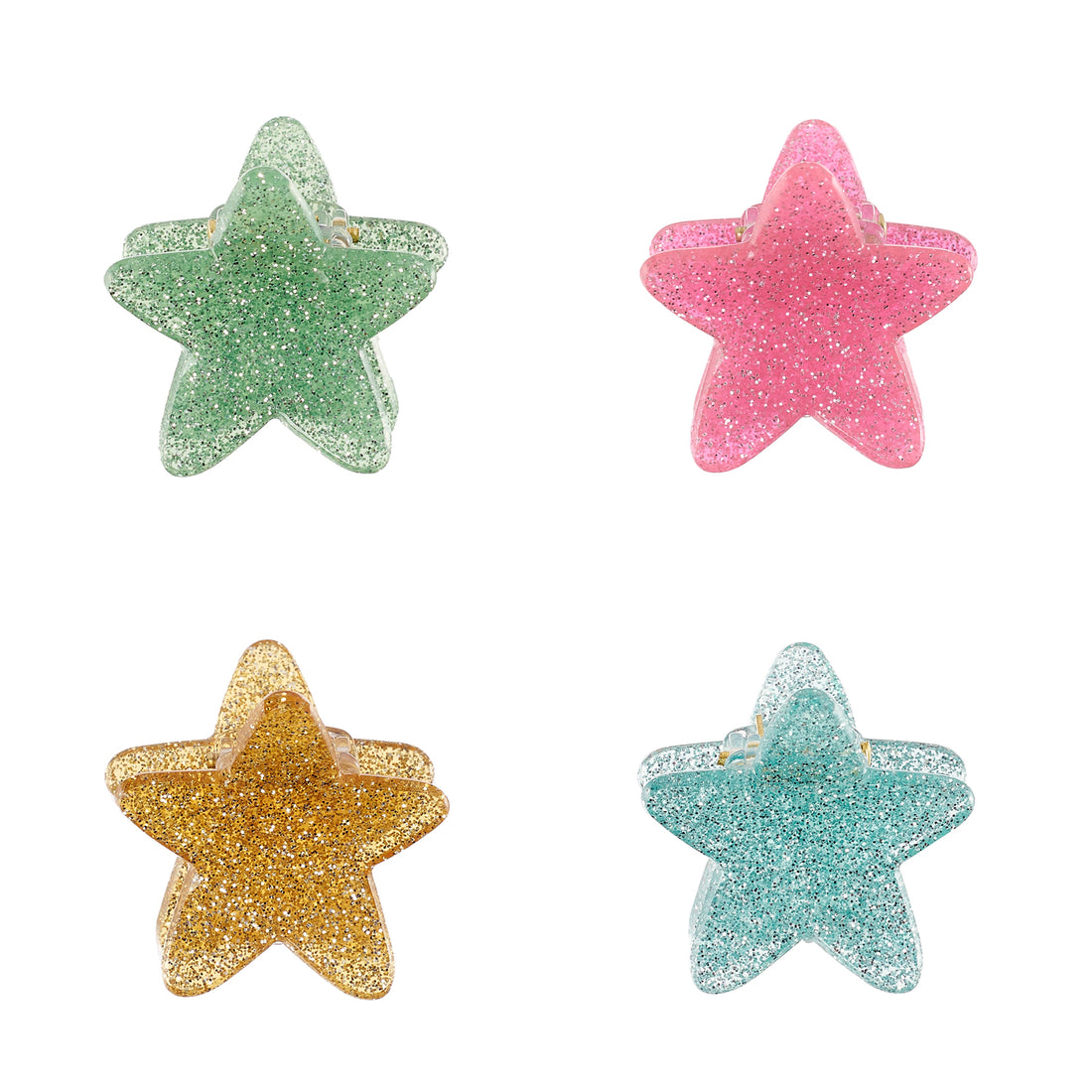 Little Stars Claw Clips 4 Pack