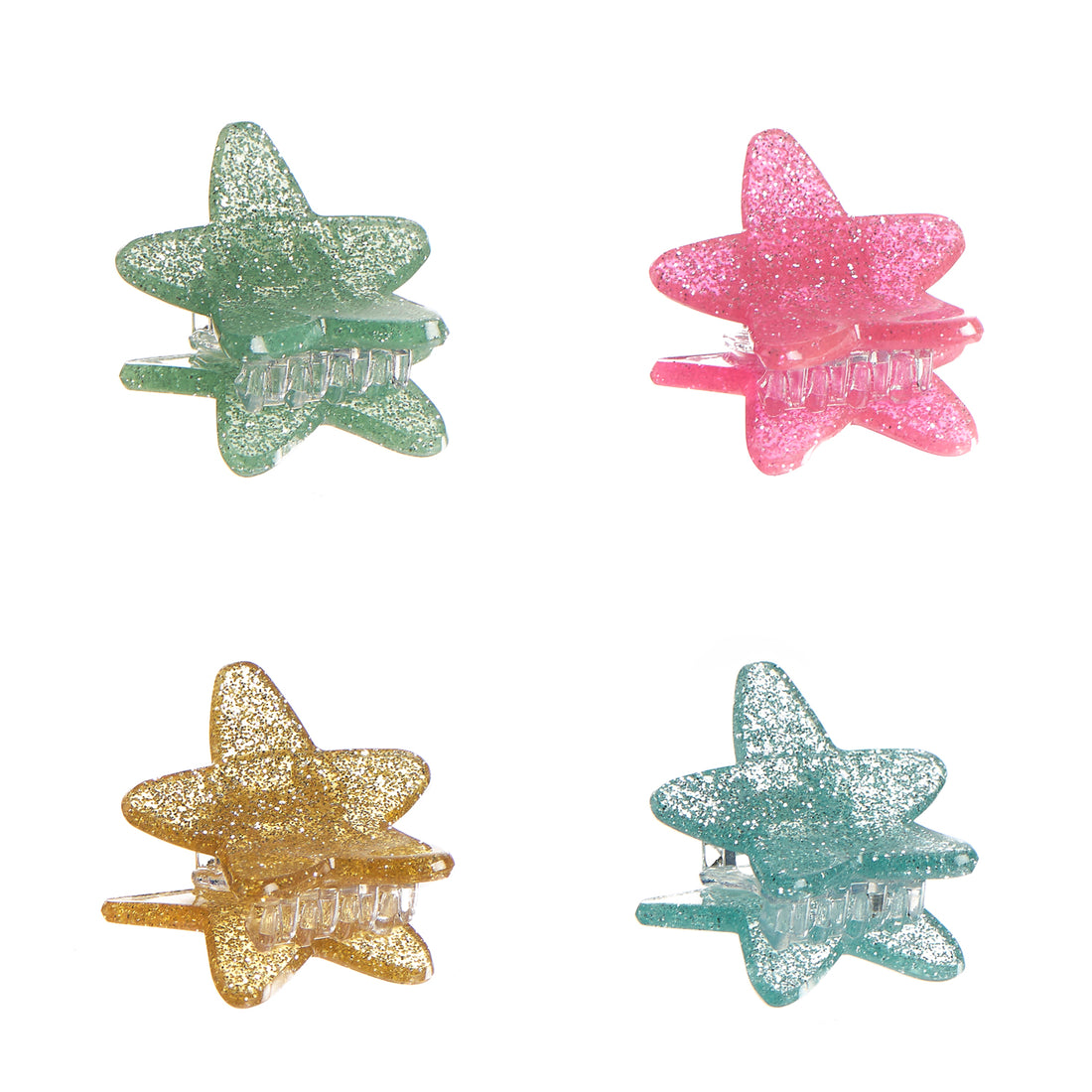 Little Stars Claw Clips 4 Pack