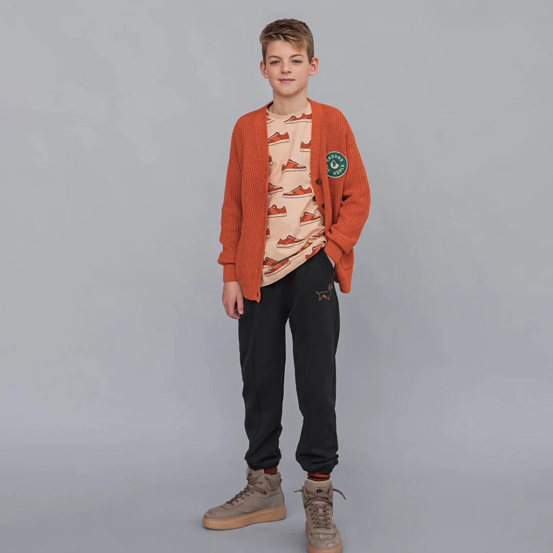 Knit Cardigan Orange - CarlijnQ