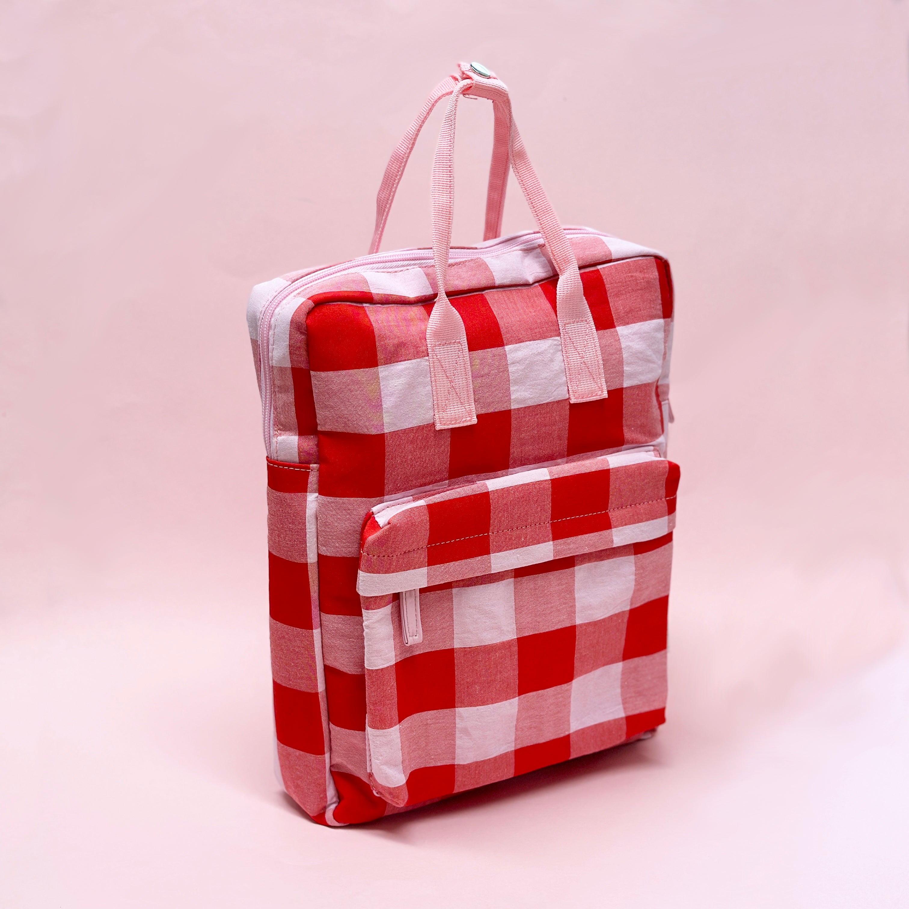 Cherry Check Rucksack