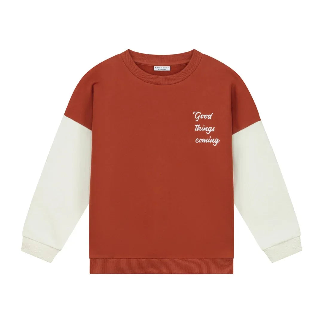 Good Things Coming Sweater Golden Brown - Daily Brat