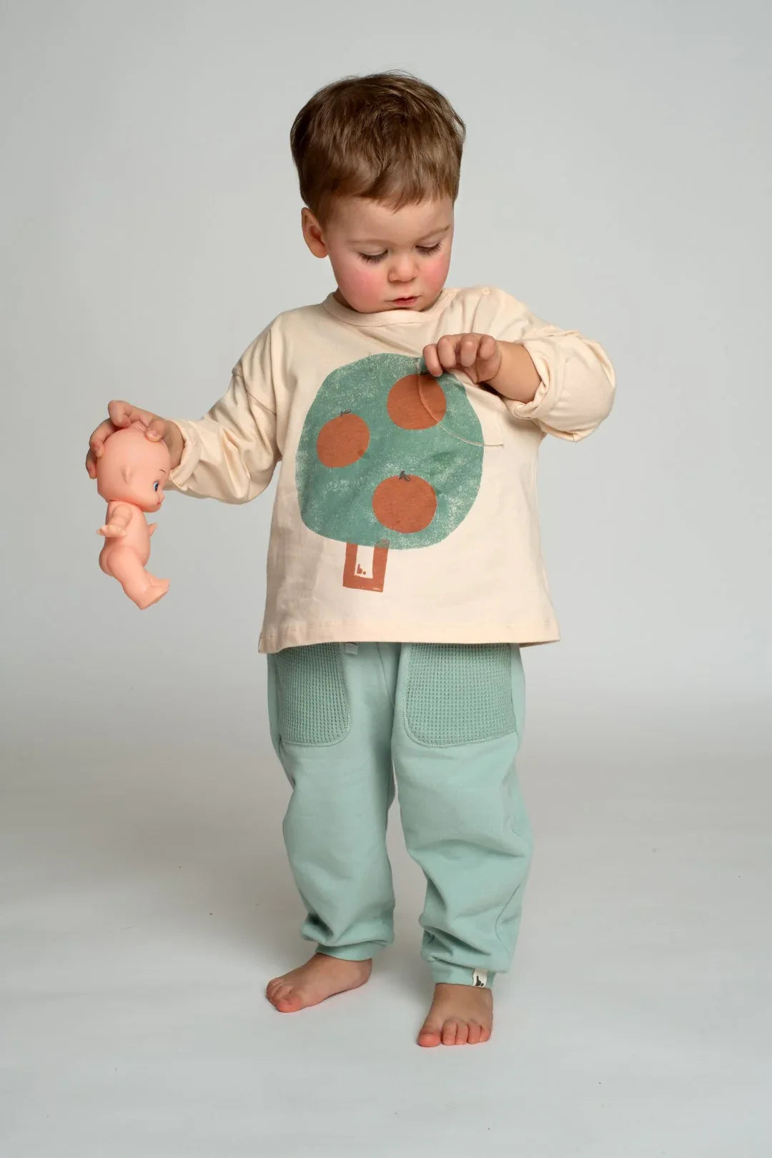 Baby Longsleeve Orange Tree - Babyclic