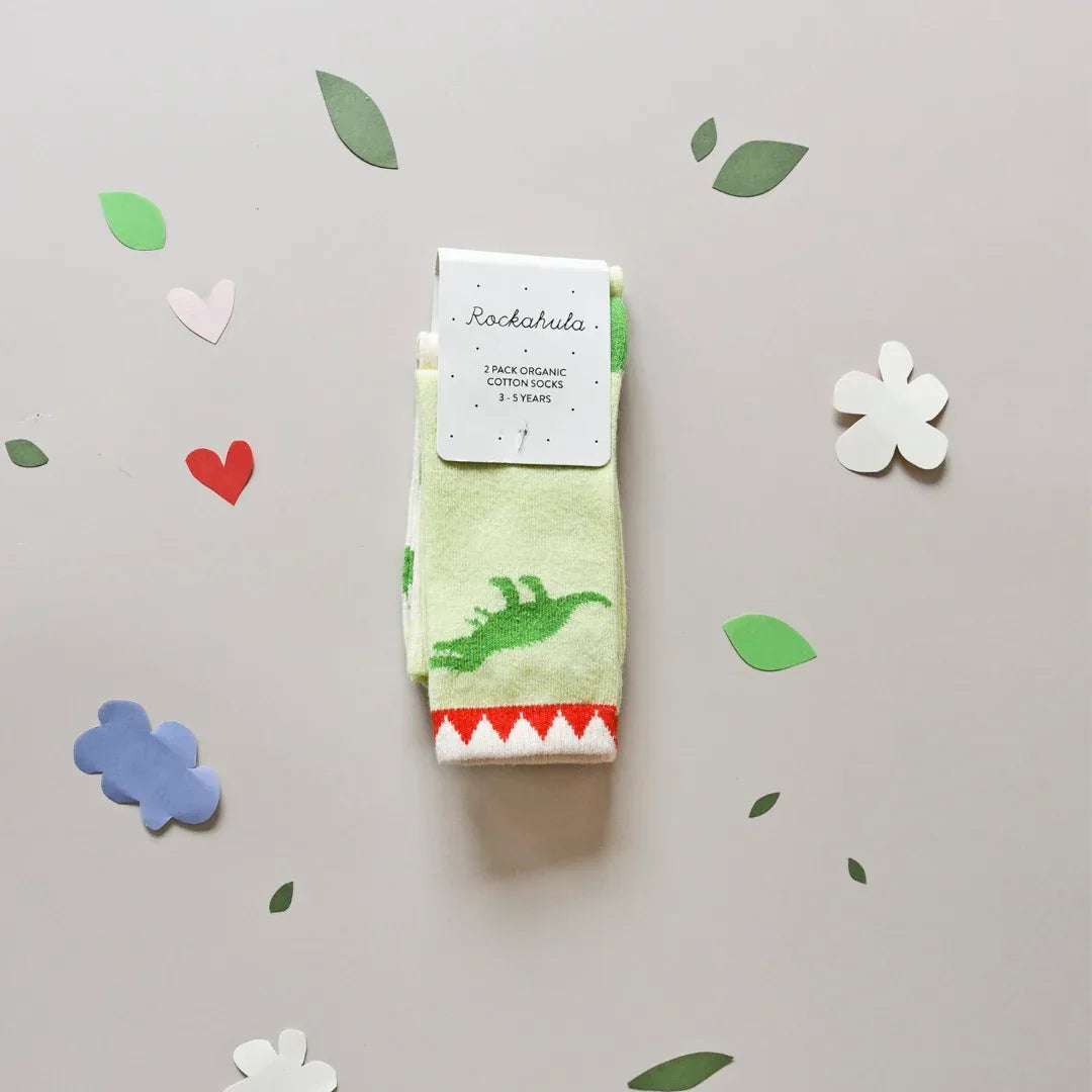 T-Rex 2 Pack Socks - Rockahula