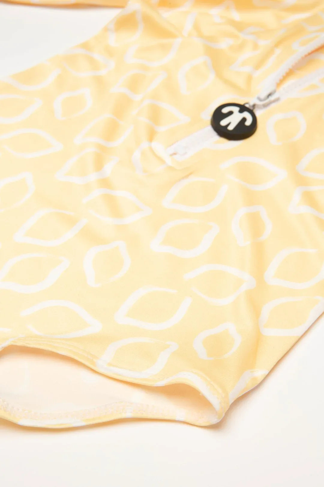 One-Piece Swimsuit Girls UPF50+ Lemonade - Ducksday