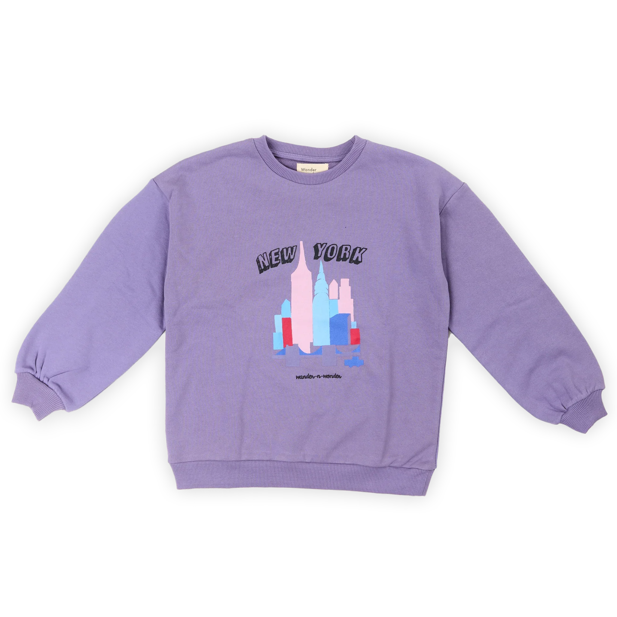 New York Sweatshirt Ube - KDkes