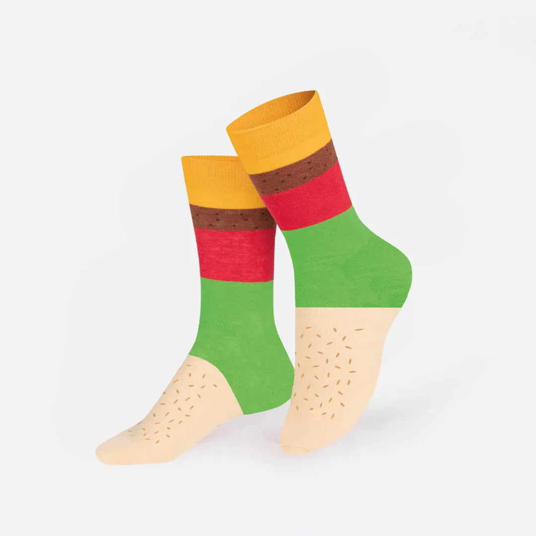 Socks Cheeseburger - Eat My Socks