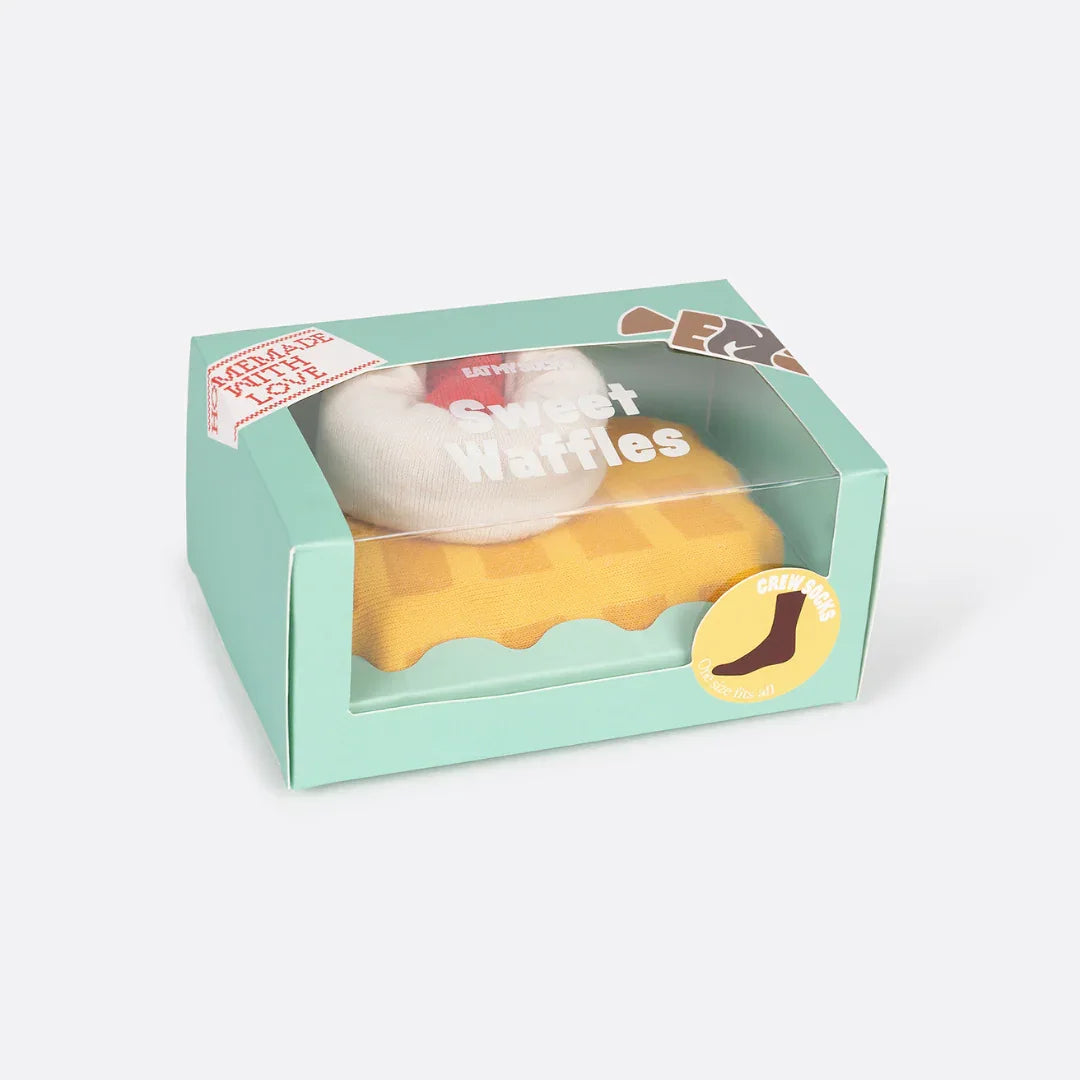 Socks Sweet Waffle Adults - Eat My Socks