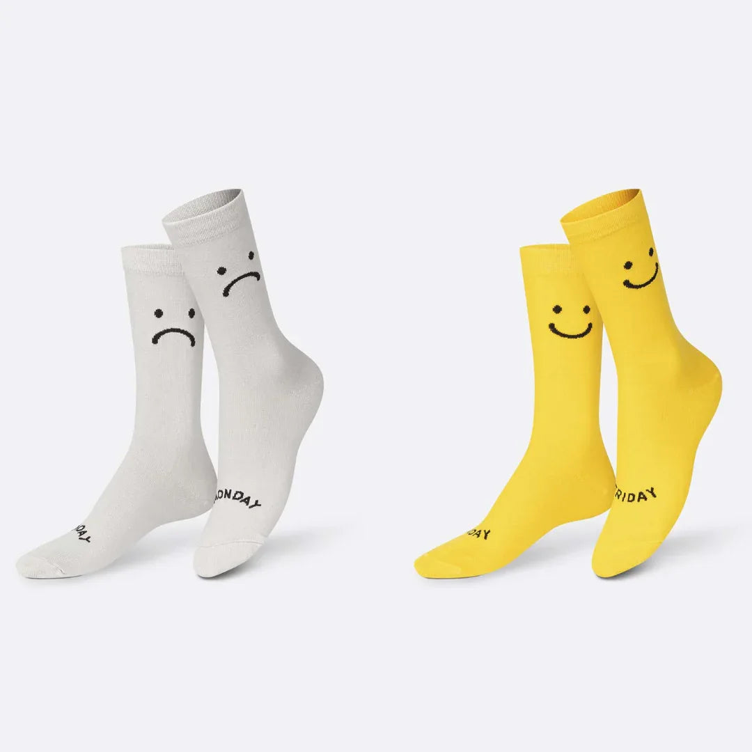 Socks Monday Friday Adults 2 Pack - Eat My Socks