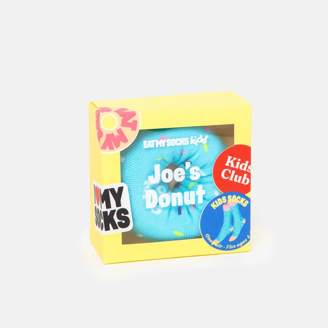 Socks Donut Blue Kids - Eat My Socks