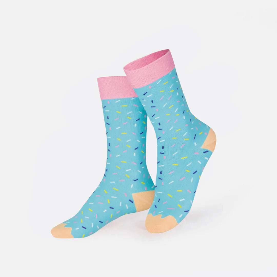 Socks Donut Blue Kids - Eat My Socks