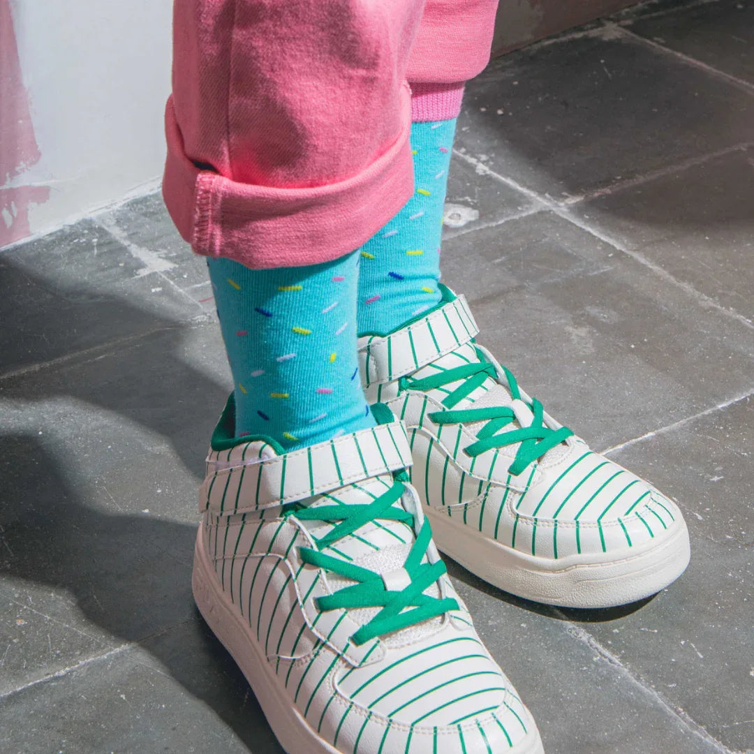 Socks Donut Blue Kids - Eat My Socks