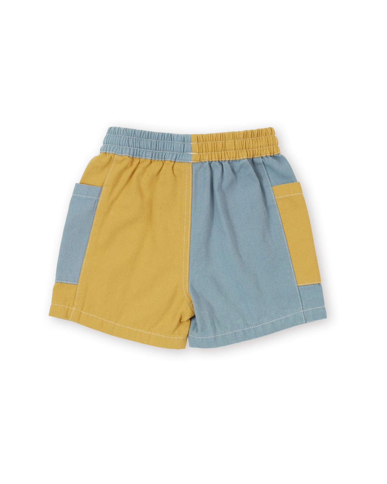 Patchy Pocket Short Sky Butter - Goldie+Ace