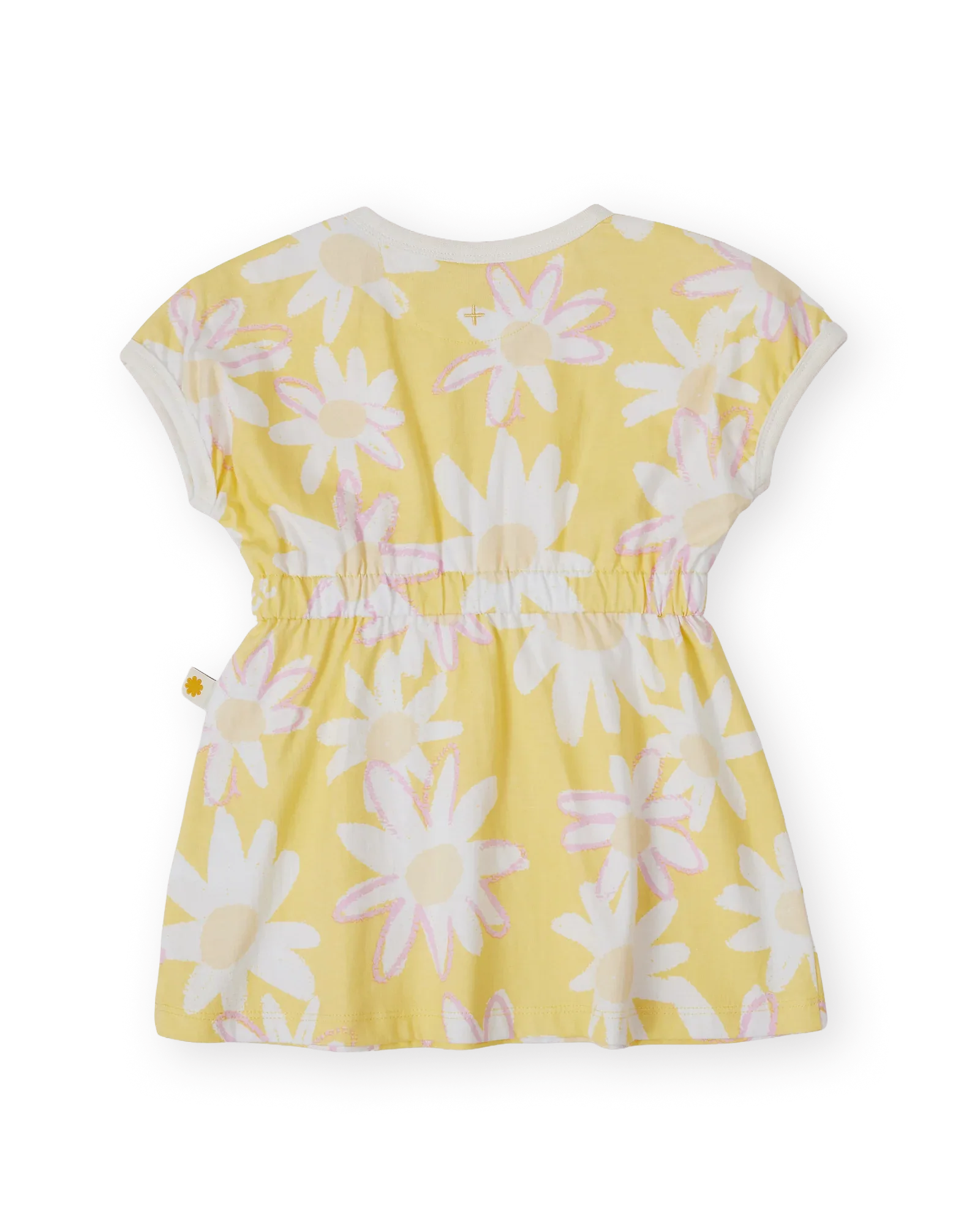 Buttercup Daisy Tammy T-shirt Dress Butter Yellow - Goldie+Ace