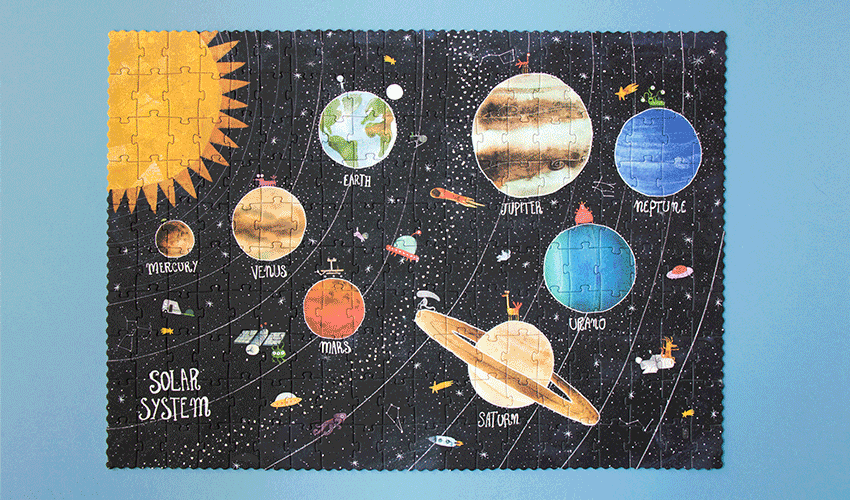 Puzzle Discover The Planets