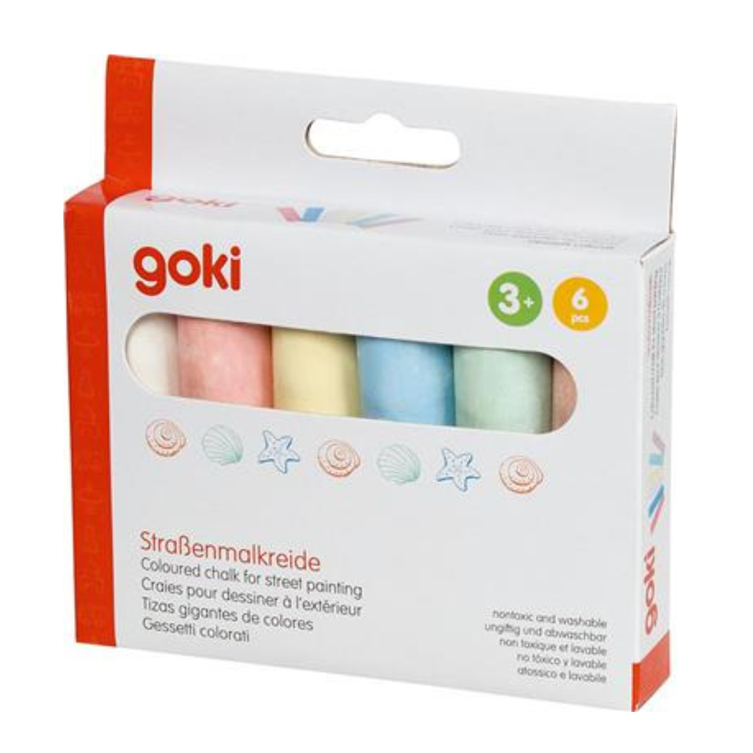 Stoepkrijt - 6 stuks