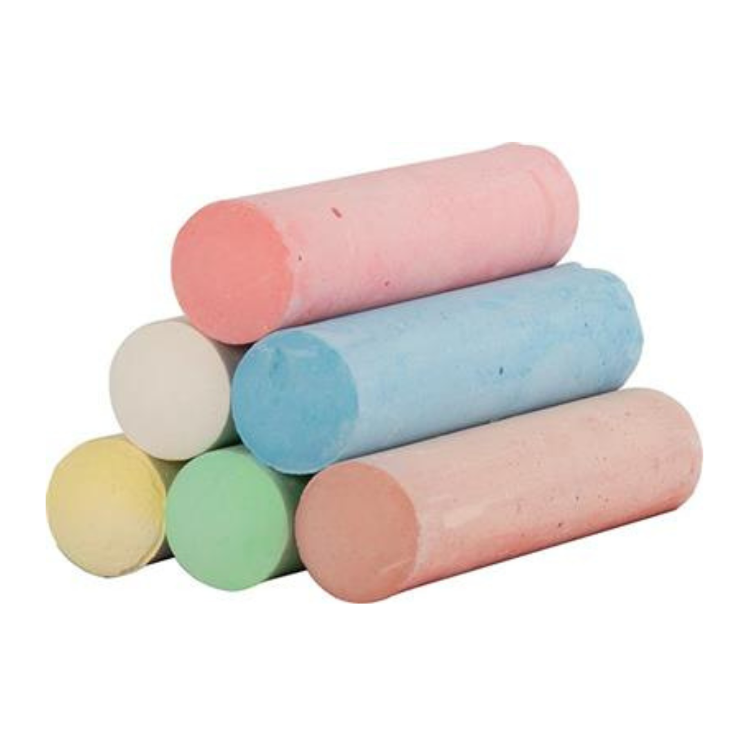 Stoepkrijt - 6 stuks