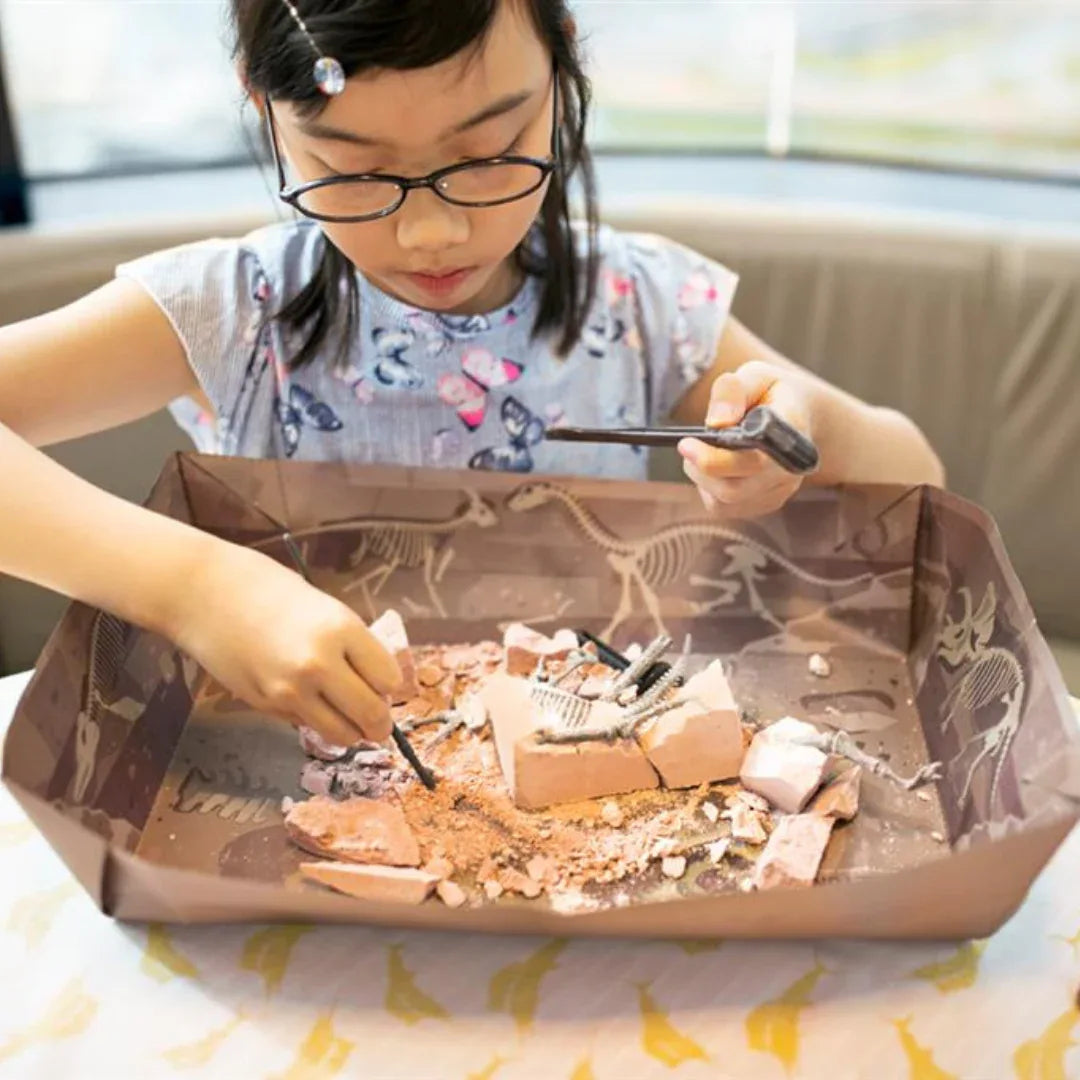 Graaf Je Dino Op Brachiosaurus - 4M