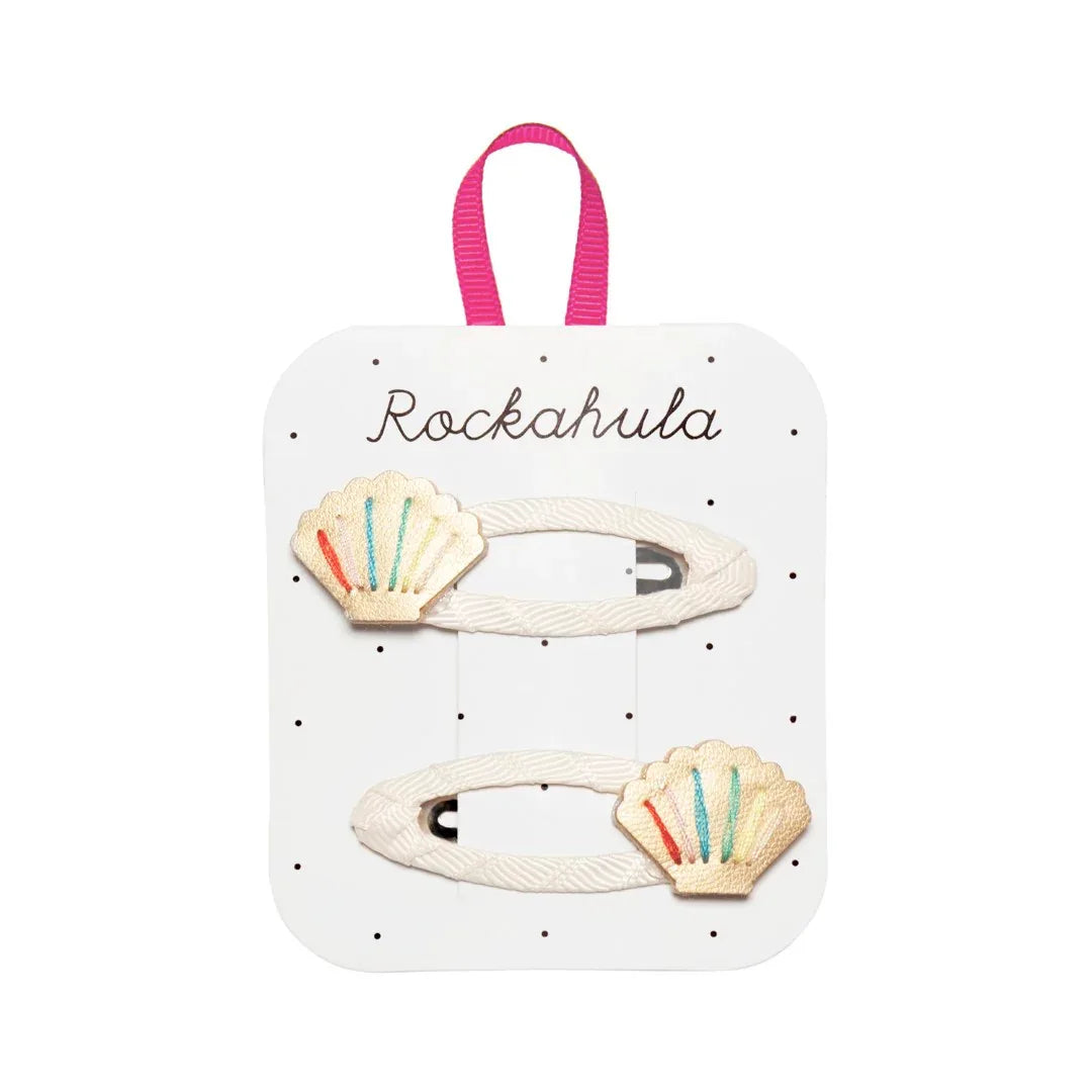 Rainbow Shell Clips - Rockahula