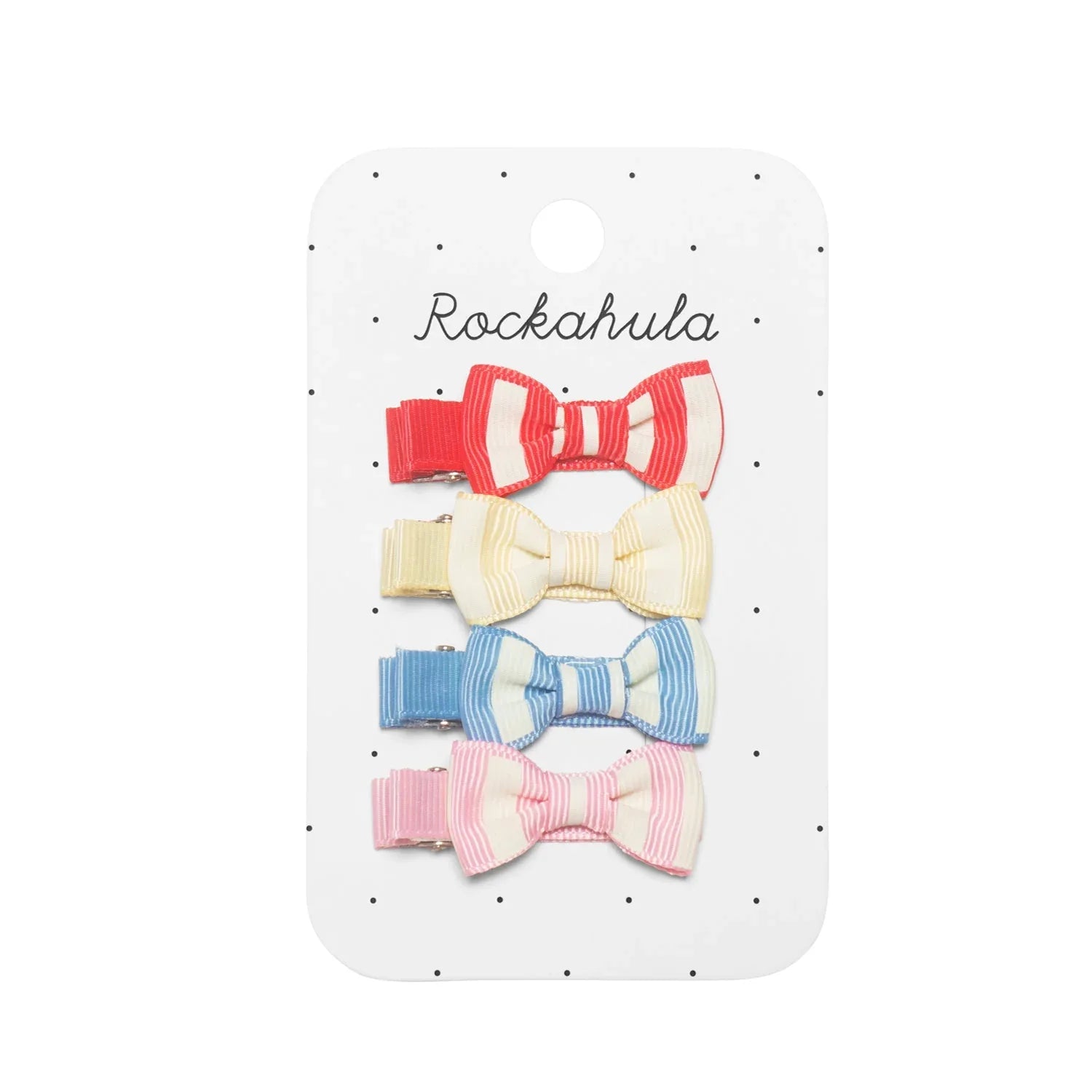 Vintage Seaside Mini Bow Clips - Rockahula