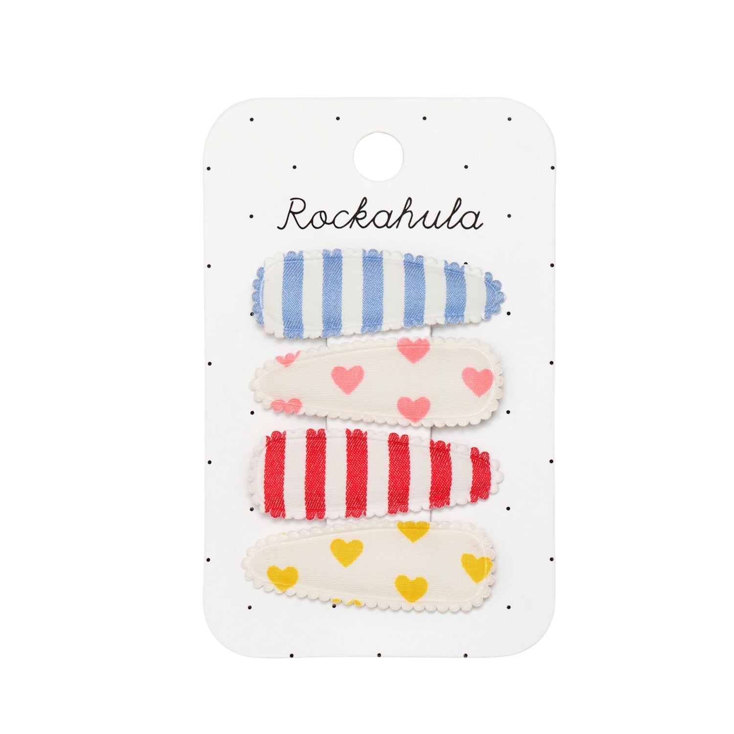Rockahula | Vintage Rainbow Fabric Clip Set