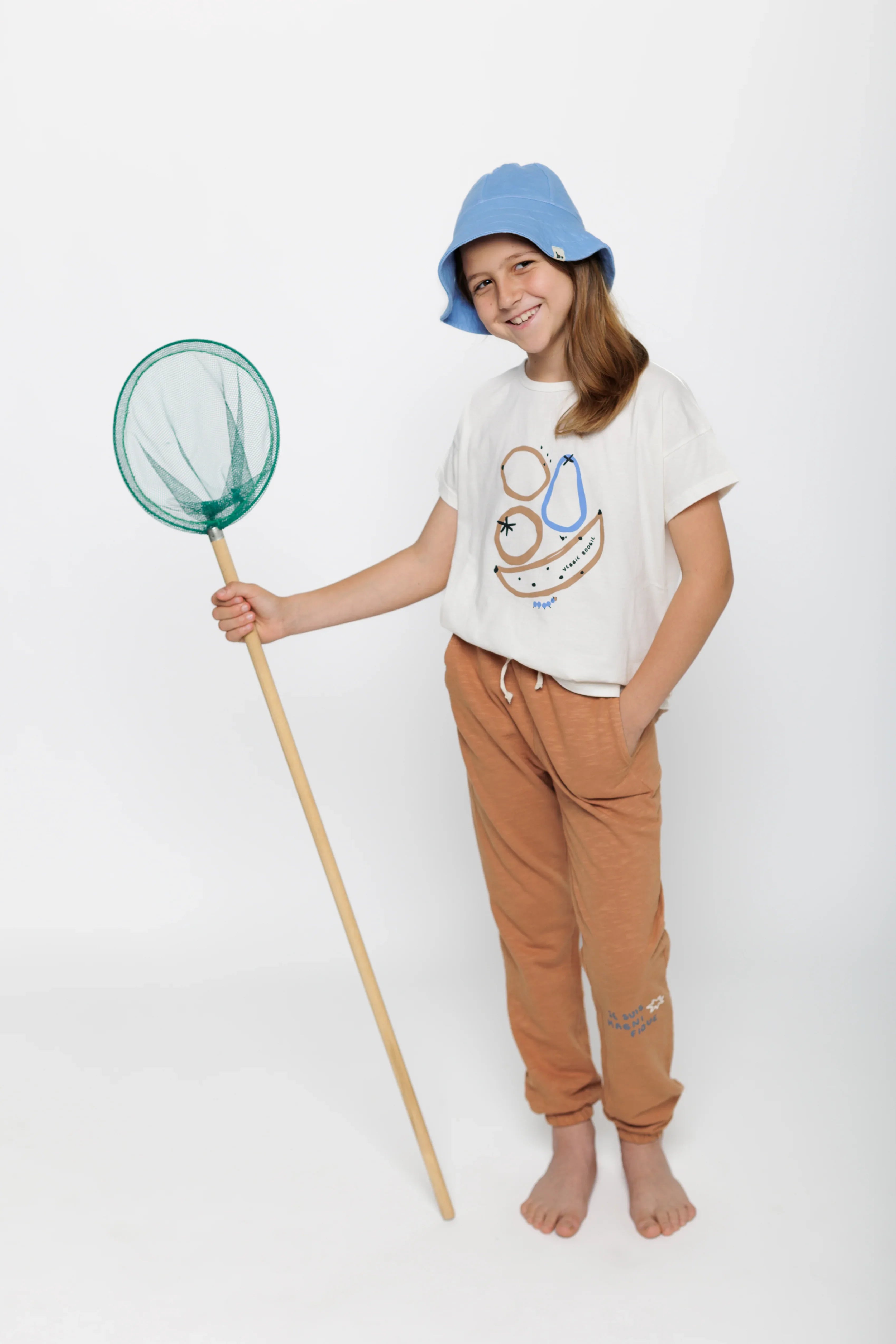 T-shirt Fruits Ecru - KDkes