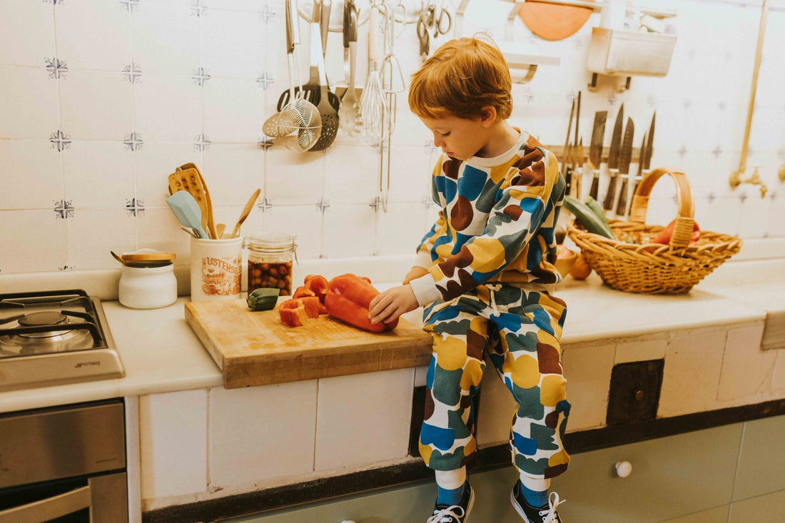 Sigurd Pants Creme Brulee Print