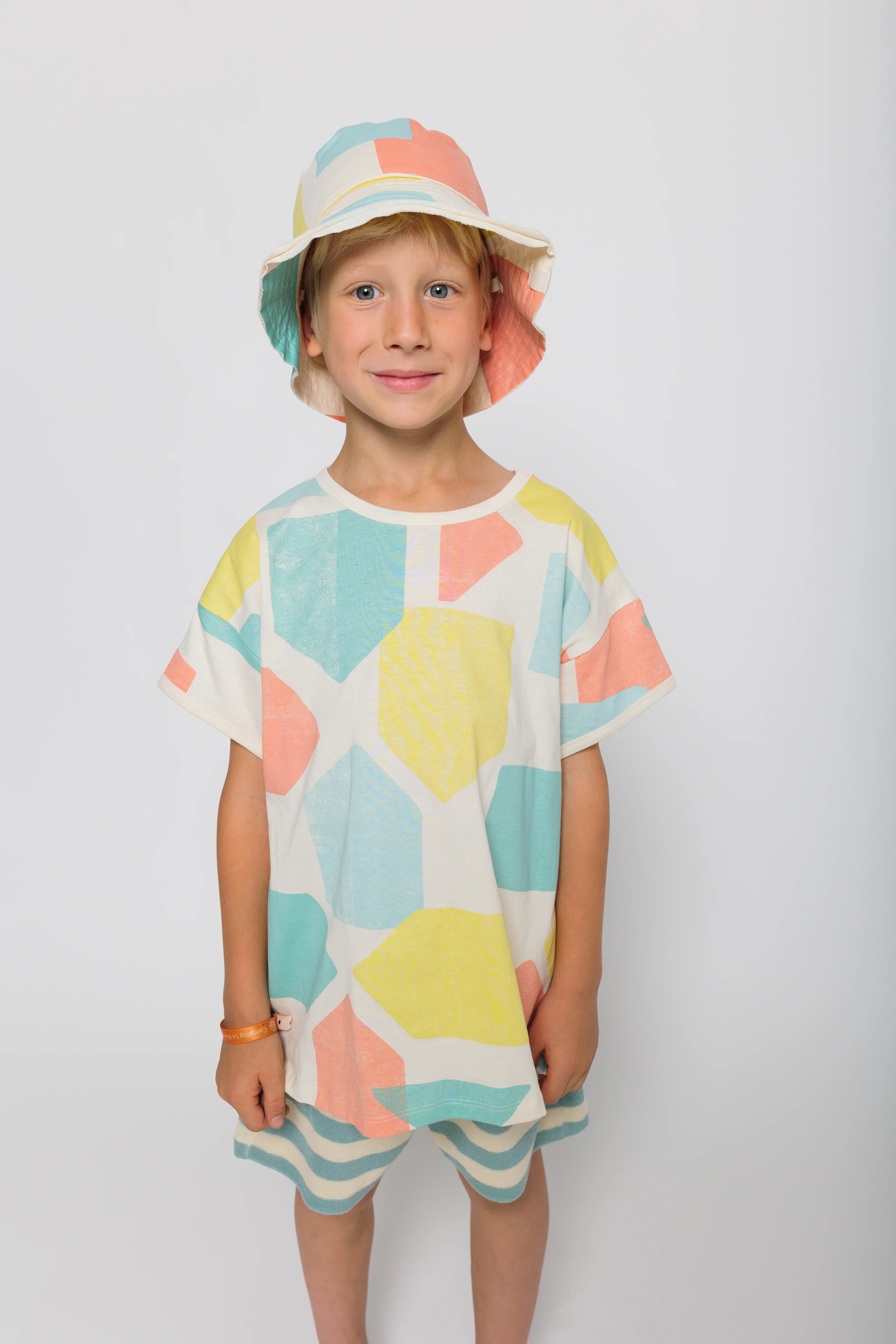 Shorts Stripes Aqua - KDkes