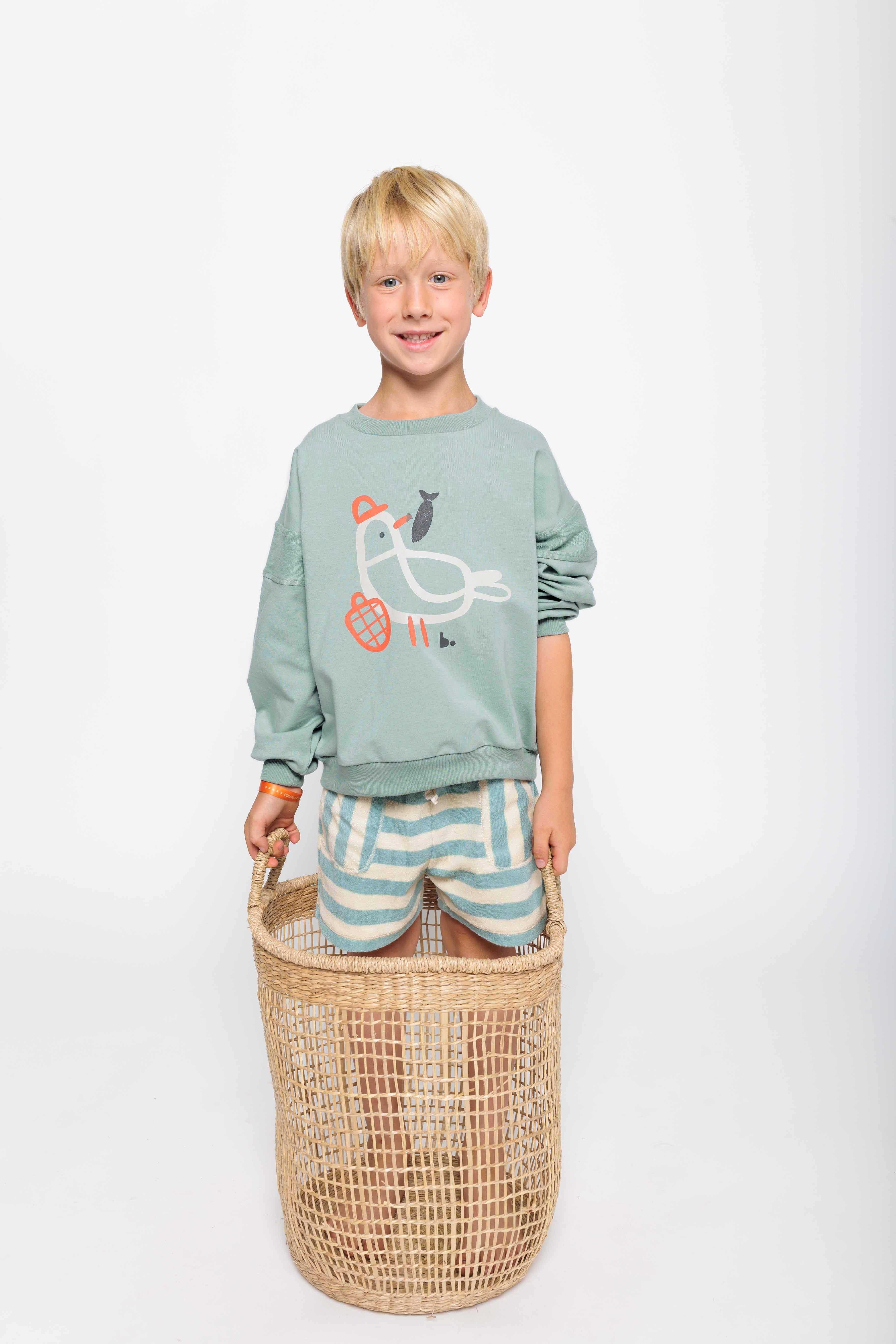 Shorts Stripes Aqua - KDkes