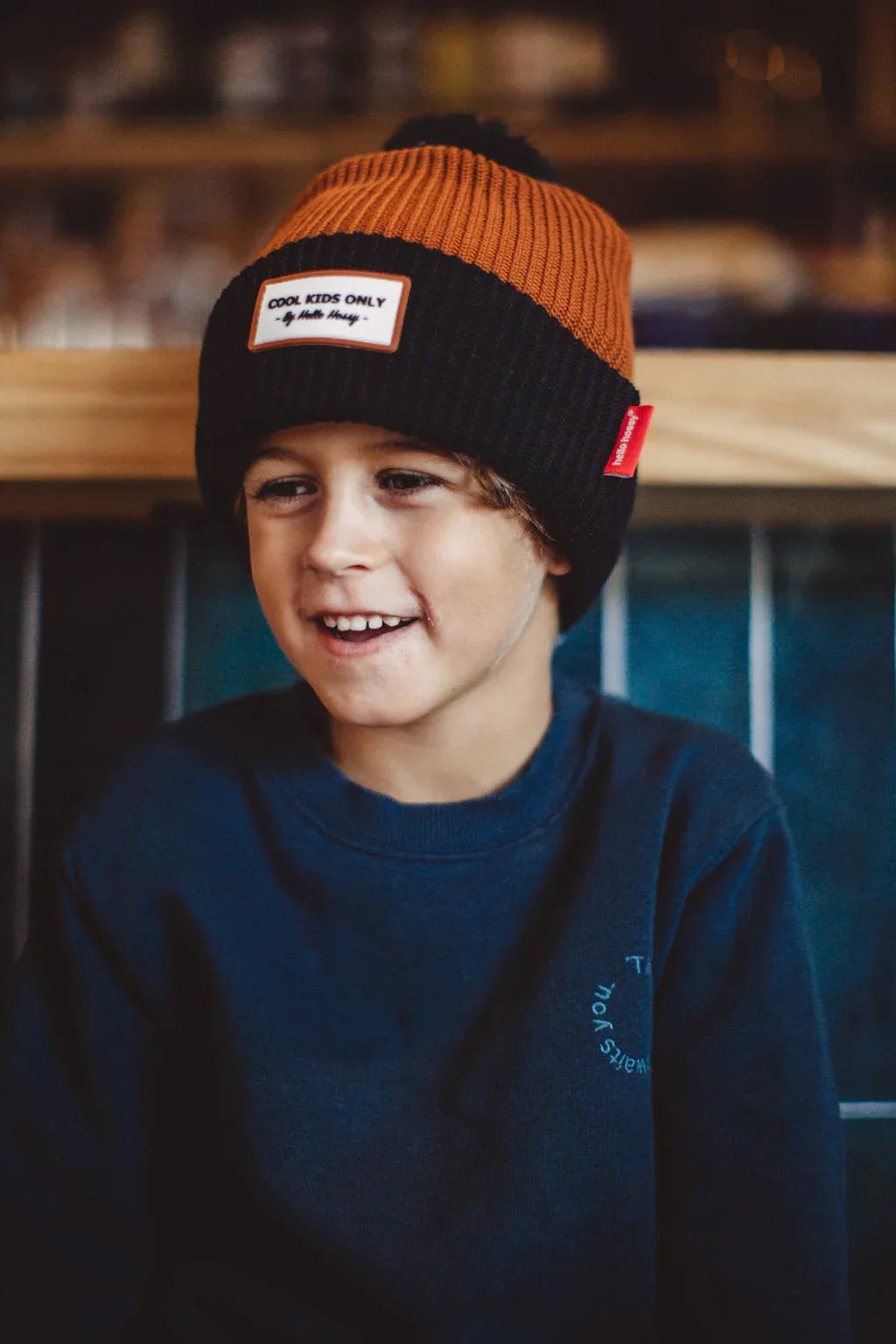 Beanie Block Blacky - Hello Hossy