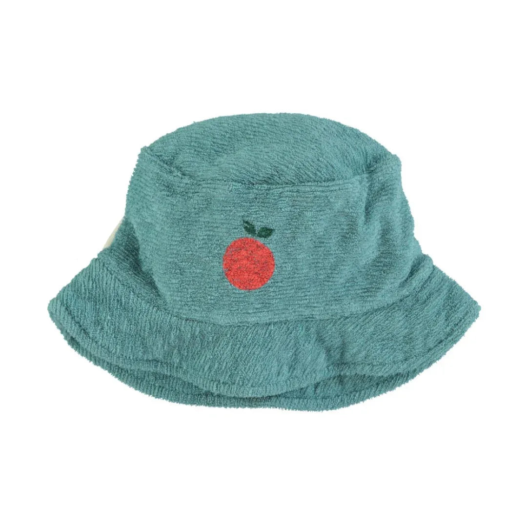 Hat Green Apple Print - Piupiuchick