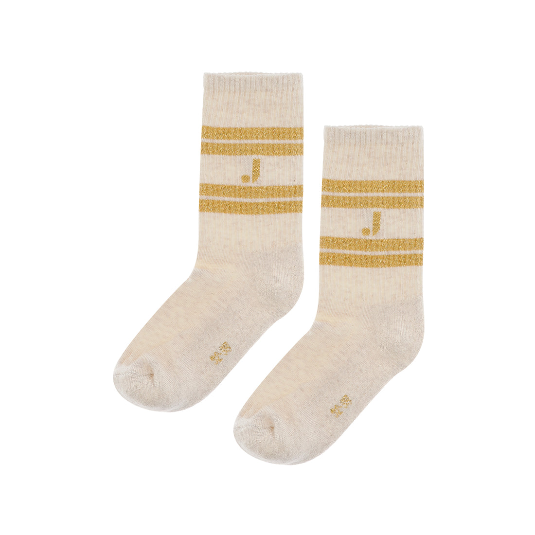 J Sport Socks Ecru Melange