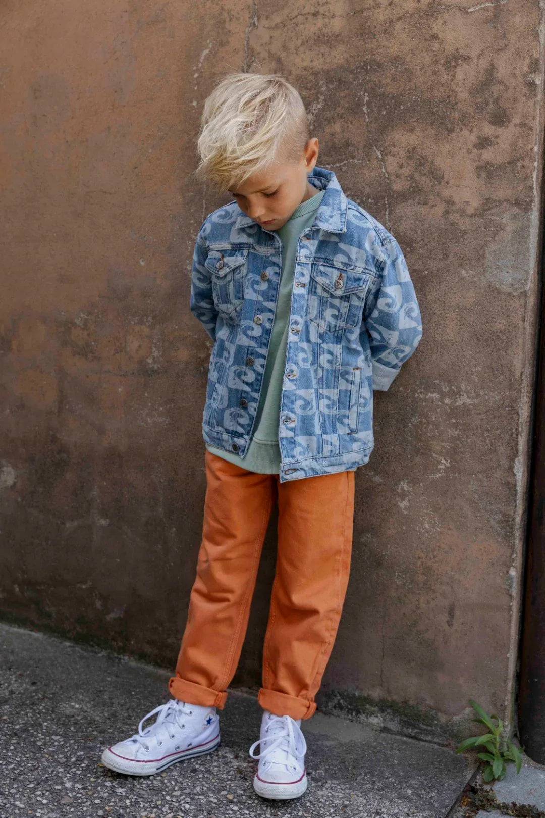 Trousers Harleydm Branded Melon Denim - Ammehoela