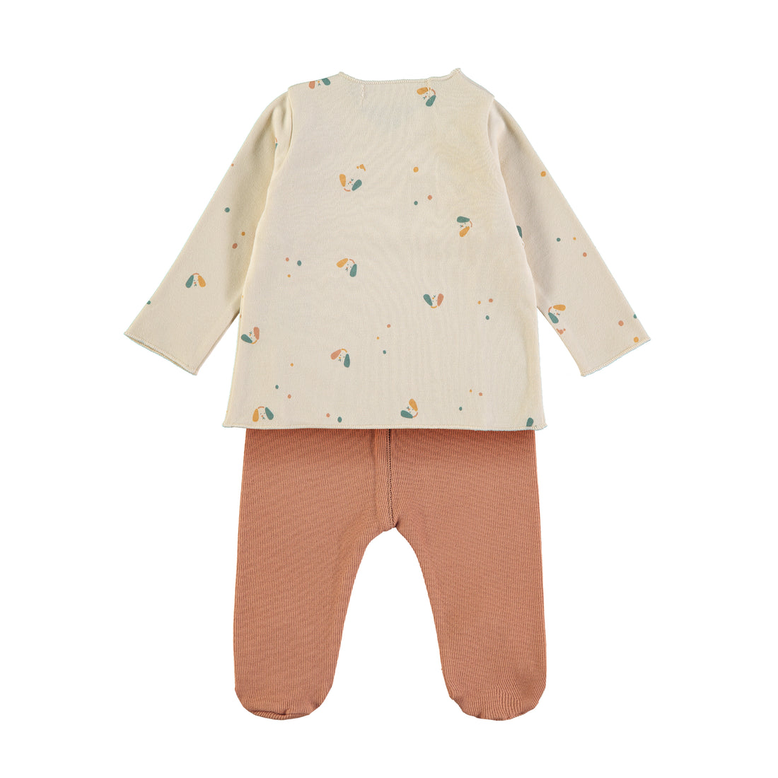 Baby Jacket With Footed Pants Dogs