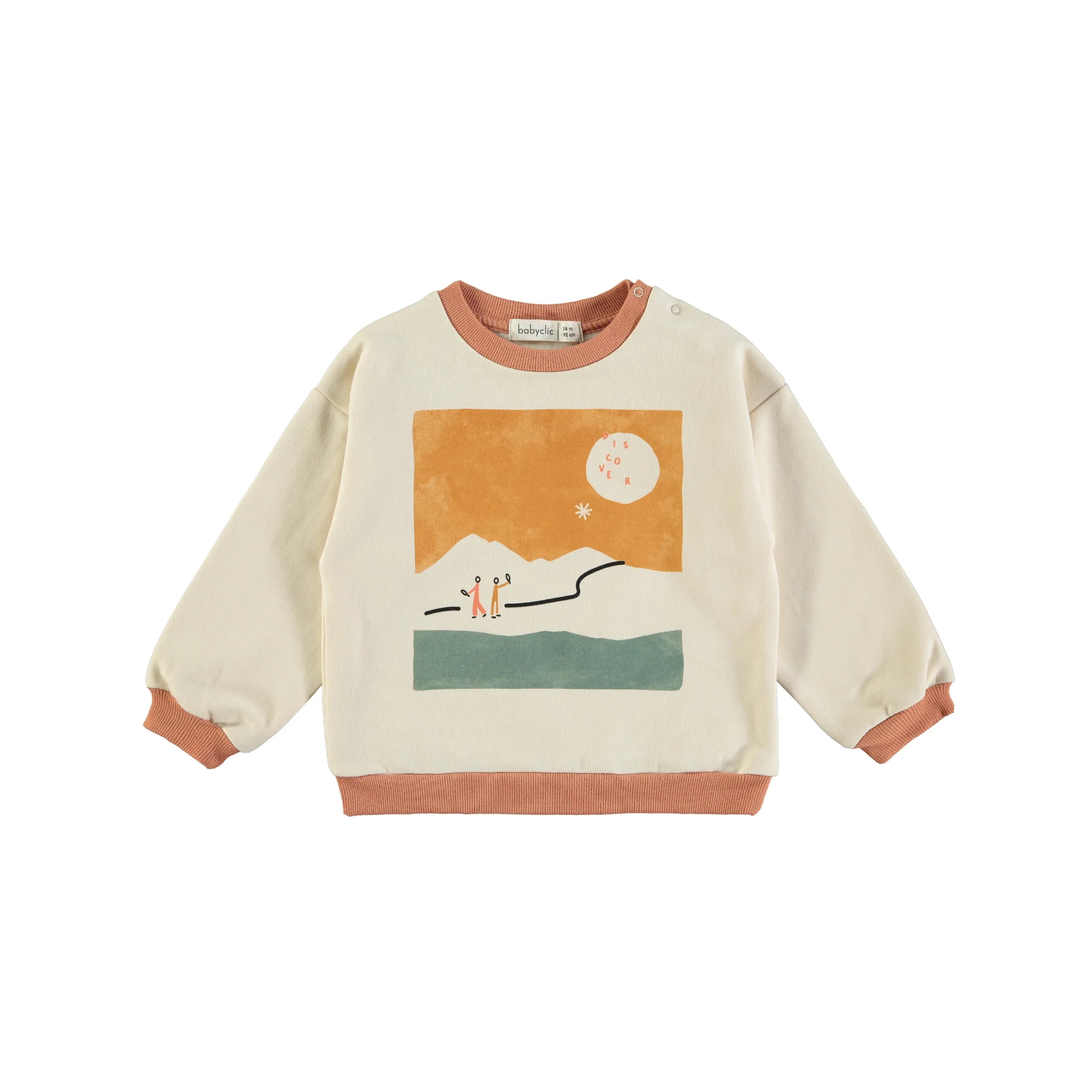 Sweatshirt Discover - Babyclic