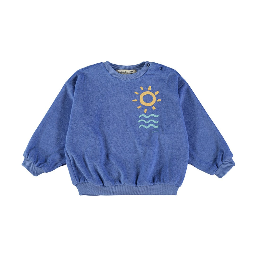 Sweatshirt Mediterraneo Electric Blue