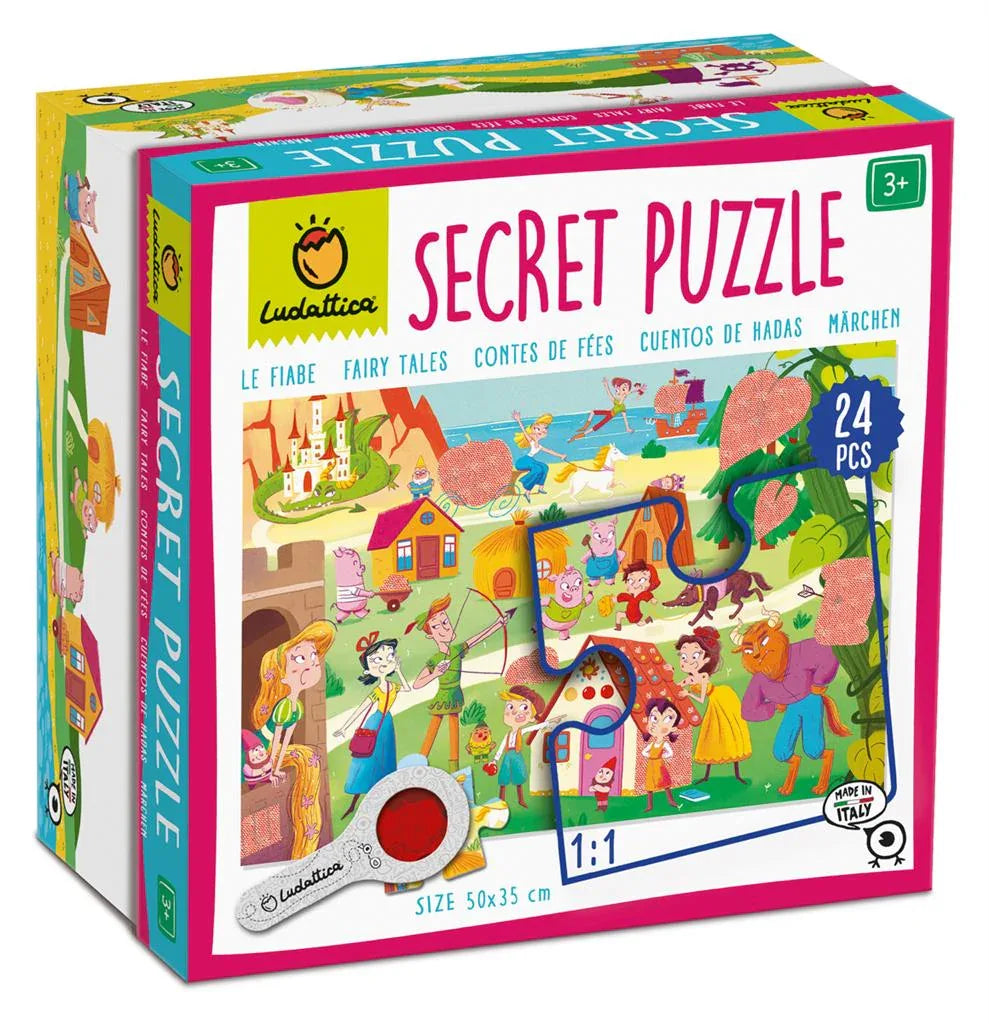 Secret Puzzel Sprookjesdromen 24pcs - Ludattica