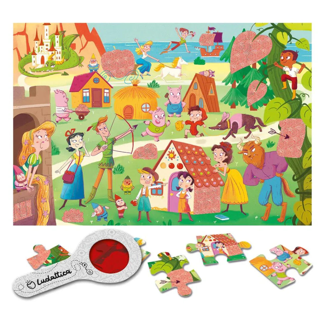 Secret Puzzel Sprookjesdromen 24pcs - Ludattica