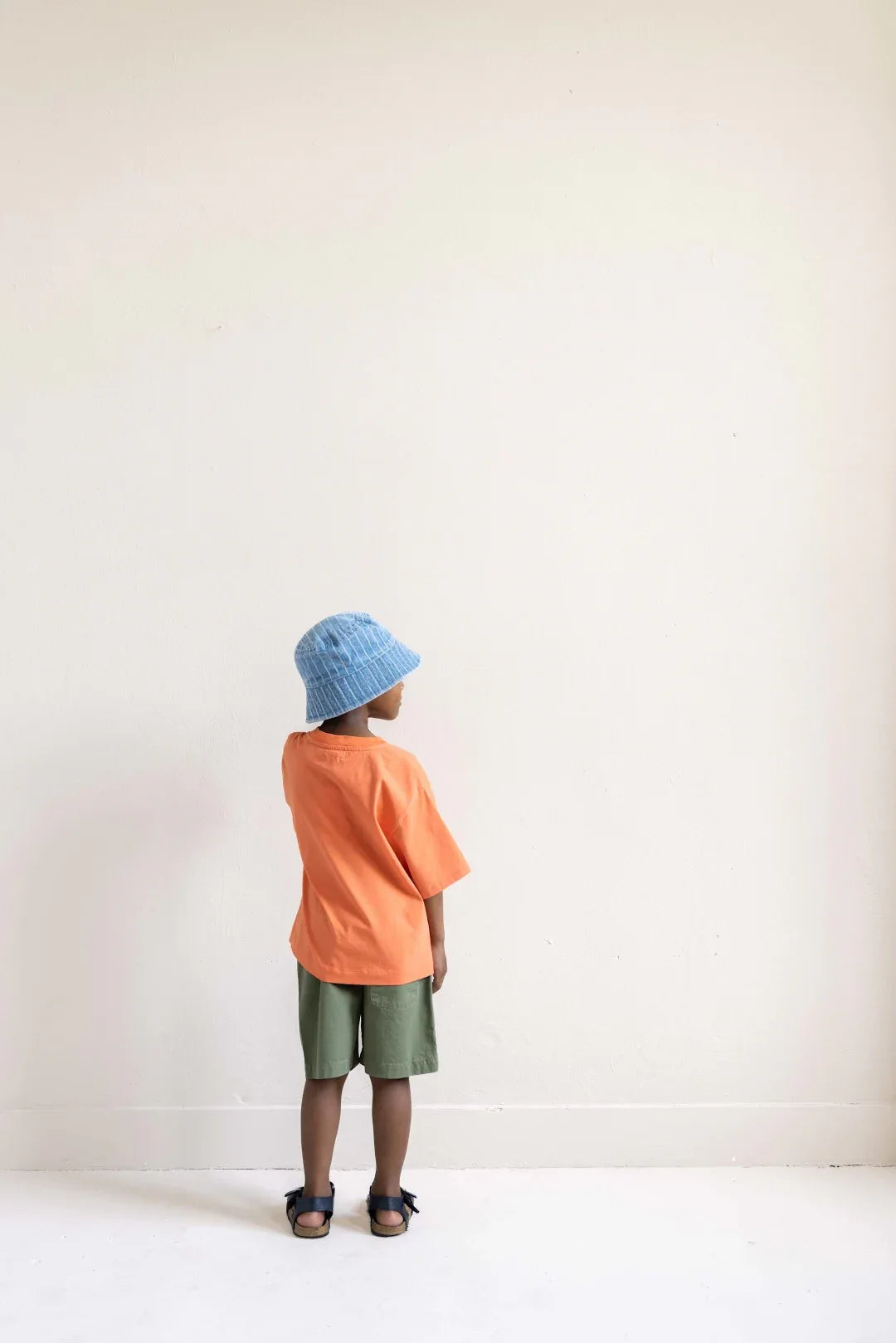 Mase T-shirt Coral Orange - Jenest