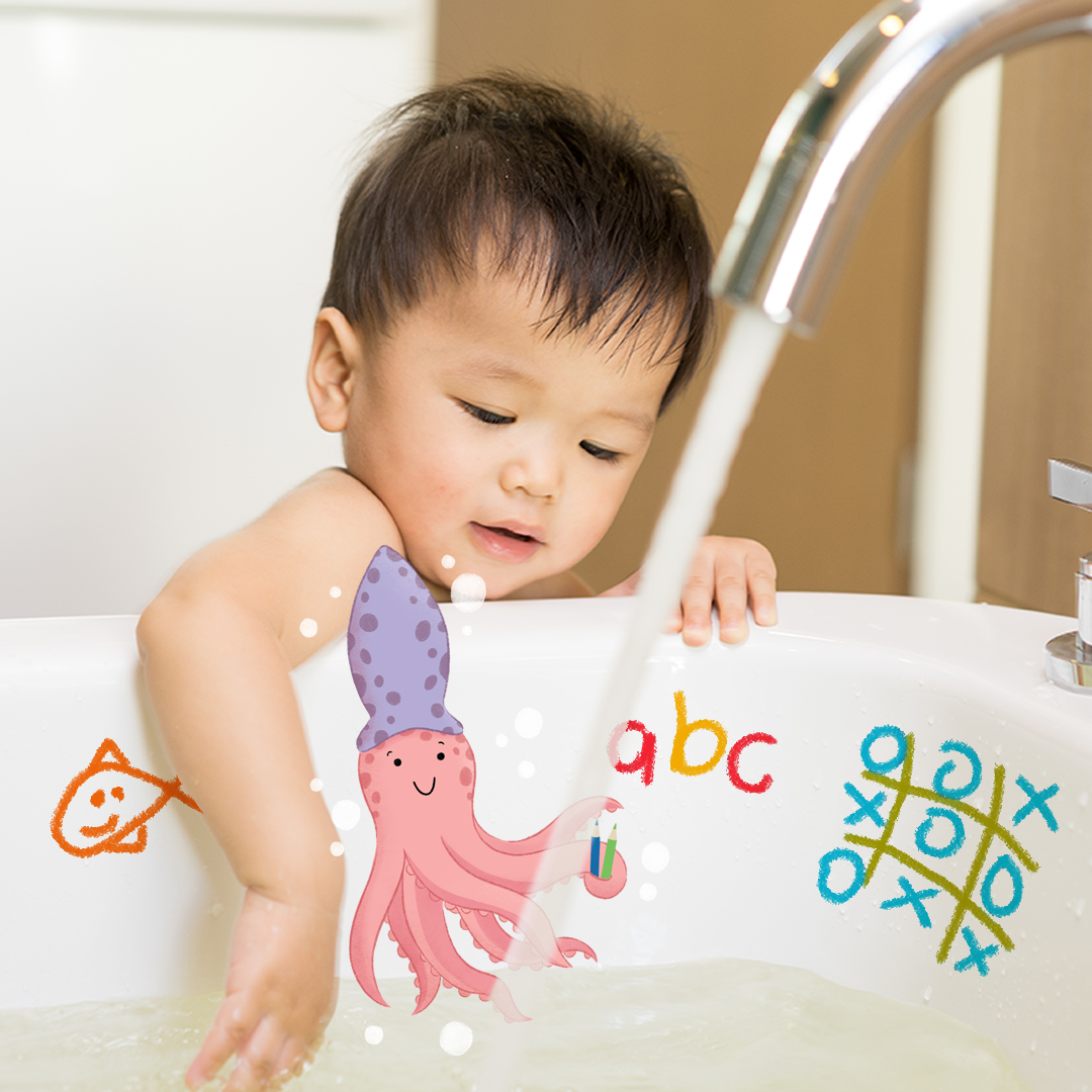 Badkrijtjes 6 Kleuren