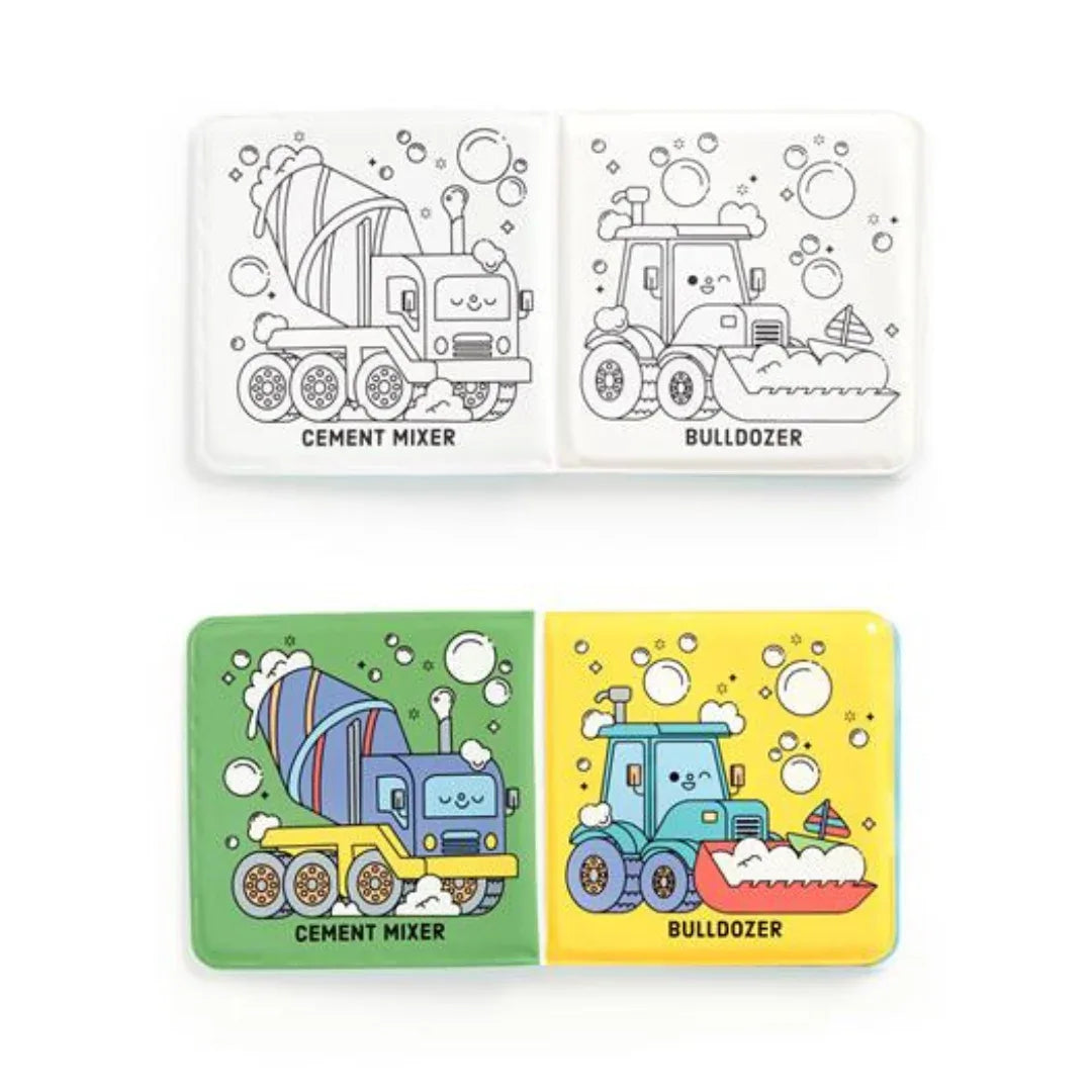 Color Magic Bath Book I Dig Bubbles - Mudpuppy