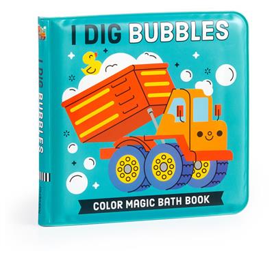 Color Magic Bath Book I Dig Bubbles