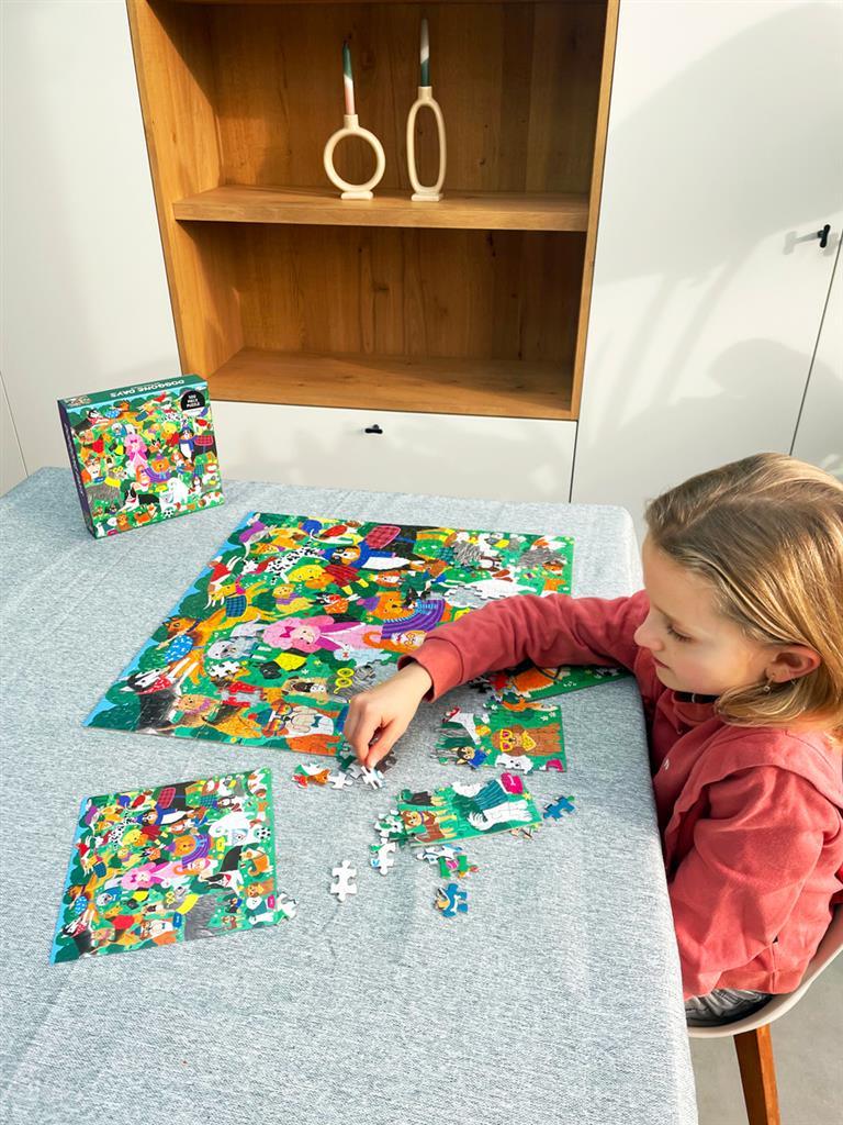 Doggone Days Puzzle 500pcs - Mudpuppy