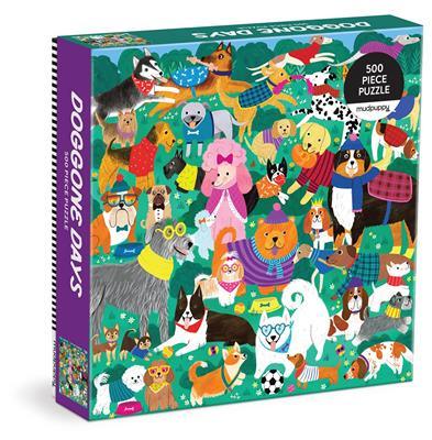 Doggone Days Puzzle 500pcs - Mudpuppy