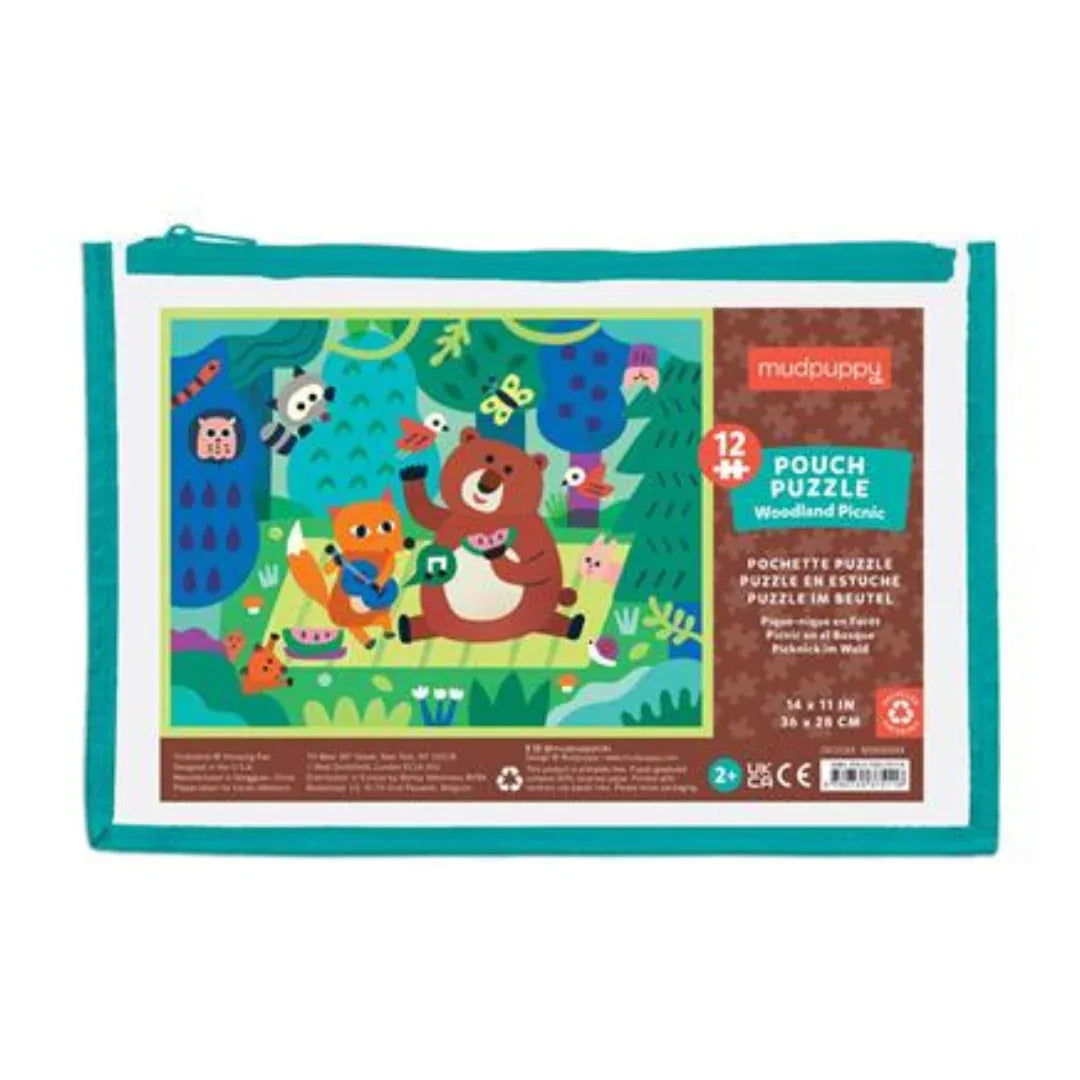 Puzzel Picknick In Het Bos 12pcs - Mudpuppy