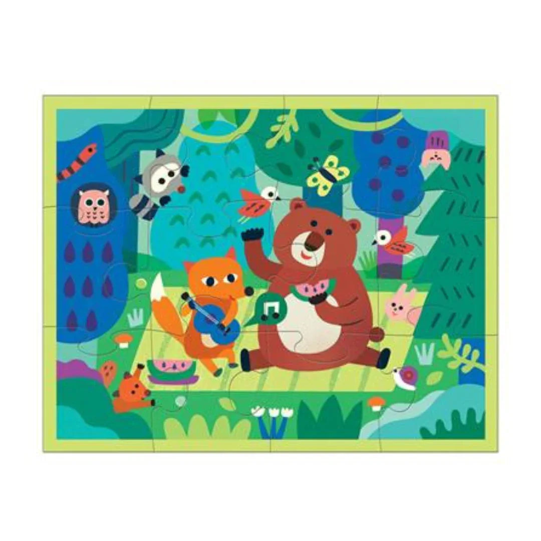 Puzzel Picknick In Het Bos 12pcs - Mudpuppy
